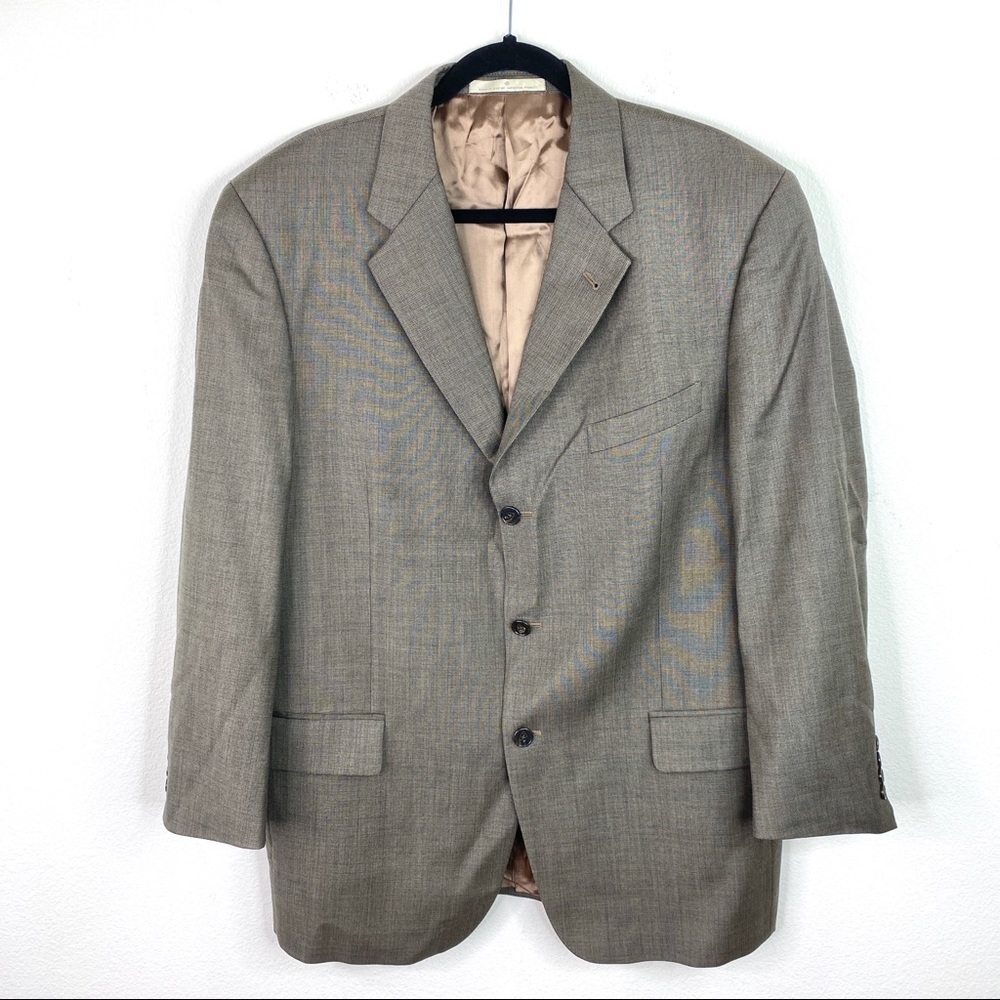 Joseph Abboud Nordstrom Brown Single Breast Blazer